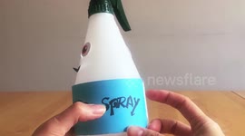 Is your little one afraid of monsters? Get some monster spray!