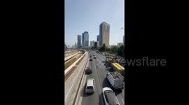 Israel: Traffic stops on the roads of Tel Aviv to pay tribute to Holocaust victims