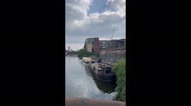 Bank Holiday weekend fun on the Regent’s Canal at Hackney Wick