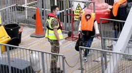 Lots going on in the English Channel with 8 vessels out on search and rescue