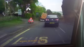 Grounds worker was very lucky to walk out of this bobcat digger without injuries