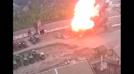 Ukrainian government releases footage purporting to show Russian missile strike in eastern Ukraine