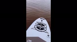 Finding the beauty in uks forgotten coasts - Paddleboarding at sunset