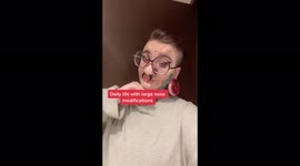 'Children run away from me in the street and people tell me I'm a freak,' reveals extreme body modification addict with forehead HORNS, nose plugs and countless tattoos. Part Two