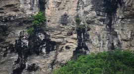 Millennium Hanging Coffin In Qiandongnan, China