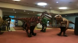 Dinosaurs walk the red carpet at Pennsylvania's Genius Gala