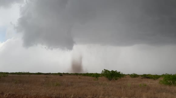 Tornado tatters Guthrie, Texas area