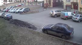 Car hit 8-year-old boy on a scooter