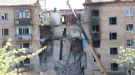 More than 300 homes destroyed in Horenka, a village near the front lines of Russia's Kyiv offensive