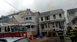 3 homes lost in 2nd alarm duplex fire, spruce street Kulpmont, Pennsylvania