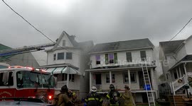 3 homes lost in 2nd alarm duplex fire, spruce street Kulpmont, Pennsylvania