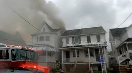 3 homes lost in 2nd alarm duplex fire, spruce street Kulpmont, Pennsylvania