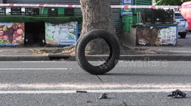 Section of Barking Road, East Ham, blocked off following a serious car accident