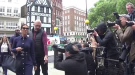 Coleen Rooney and Rebekah Vardy arrive at court for libel trial