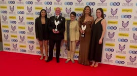 Emergency Service Award at the Manchester Pride of Britain Awards 2022
