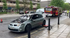 Major Incident - Car Fire - Commercial Road, Southampton
