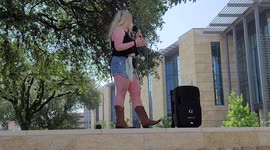 Activists community protest Supreme Court decision to overturn Roe vs Wade at the Federal Courthouse in San Antonio Texas.