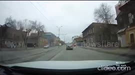 A man on a car sharing at high speed crashed into a pole