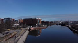 Gdańsk Poland city river