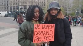 INTERVIEWS with participants at Abortion Rally in New York City