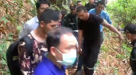 German pensioner, 76,  found alive after spending SEVEN NIGHTS missing in snake-infested Thai jungle