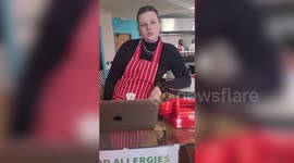 Staff hurl insults at customers at 'Karen's Diner' in Sheffield, England (contains strong language)