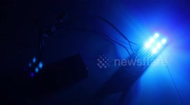 How to Make Police Light Circuit Very Easy Using NE555 IC | Make Police Flasher LED Light