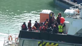 Full day off search and rescue in the channel with border force RNLI and navy out