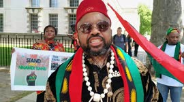 Demonstration: Free Nnamdi kanu - Free Biafra, London, UK