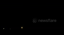 Incredible electrical lightning storms over southern Hampshire on Wednesday night.