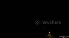 Incredible electrical lightning storms over southern Hampshire on Wednesday night.