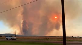 Texas hammered with Mesquite fire; huge plume of smoke fills Abilene