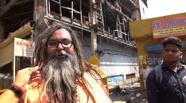Interview of people at Mundka Fire Accident, Mundka, New Delhi