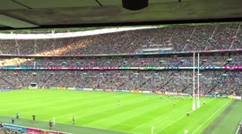 Mexican wave at Wembley