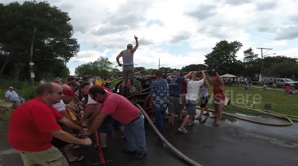 Hand Pumped Fire Engine Competition