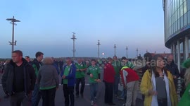 Blood moon over Wembley