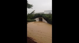 Major flooding at US university