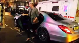 Lindsay Lohan Out And About In London