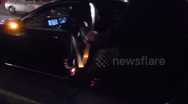 Elizabeth Hurley in holburn