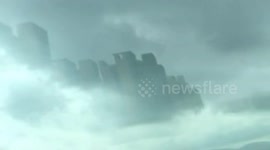 Fake? Mirage city appears in clouds above China