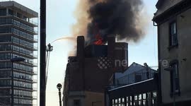 Fire at Student Accommodation Coslton Street Bristol