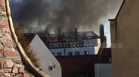 Fire at Student Accommodation Colston Street Bristol