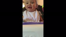 It's pronounced 'chip!' Adorable girl profanely fails to identify snack