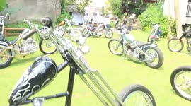 CHOPPER PARTY, a place for motorbike modifiers to show off their work