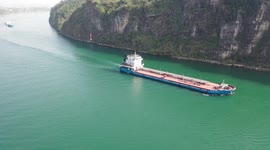 Yangtze River in Hubei Province, China