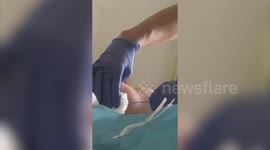 UK mum shocks doctors by learning to walk again after severe car accident