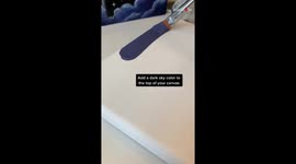 'Scarborough artist shares simple step-by-step tutorial on how to create 'fantasy clouds' 

'