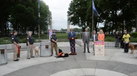 Press conference on Working Animal Appreciation Day in Pennsylvania