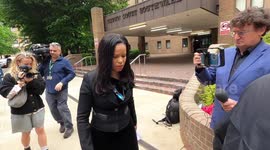 Claudia Webbe departs court after losing appeal against harassment conviction