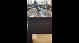 Breakfast time in Hotel